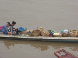 Vie du fleuve &agrave; Louang Prabang