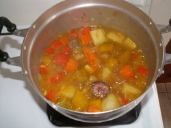 Curry soupe (k&egrave;ng cari)