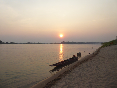Coucher de soleil aux 4000 &icirc;les