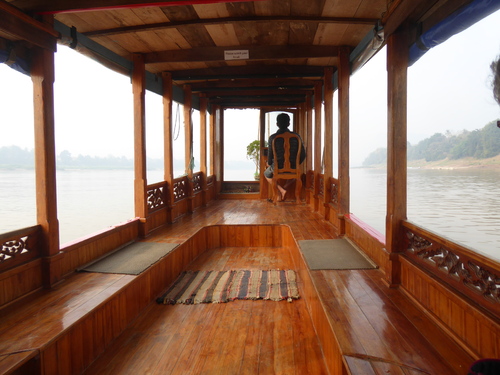 Vie du fleuve &agrave; Louang Prabang