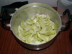 Confiture de mangues vertes