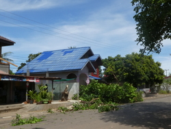 Attapeu, ville &agrave; la campagne